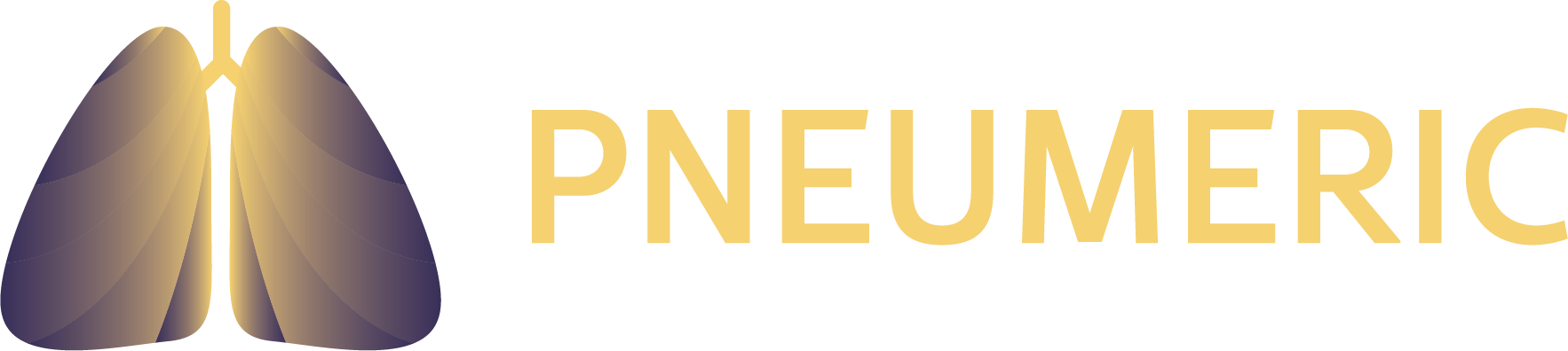 Corporate Pneumeric Logo Yellow Horizontal